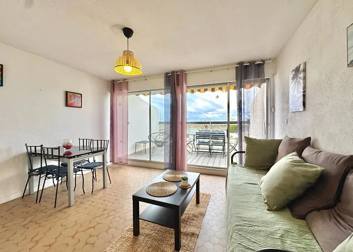 Le Pasadeo, Vue Port & Mer, 5 Minutes De La Apartamento *